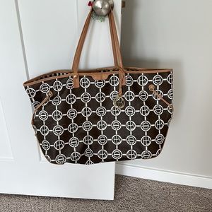Henri Bendel signature tote bag
